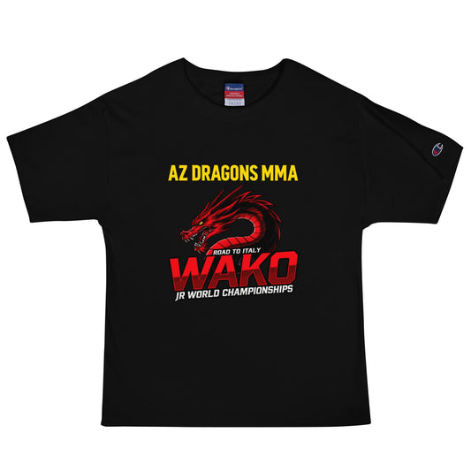 Signature | Champion T-Shirt | AZ DRAGONS MMA | Vanguard Logo