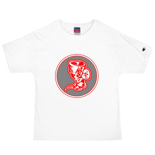 Signature | Champion T-Shirt | Bay High Softball | Badge Logo
