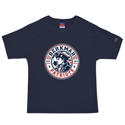 Signature | Champion T-Shirt | Berkmar High School Soccer | Badge Logo