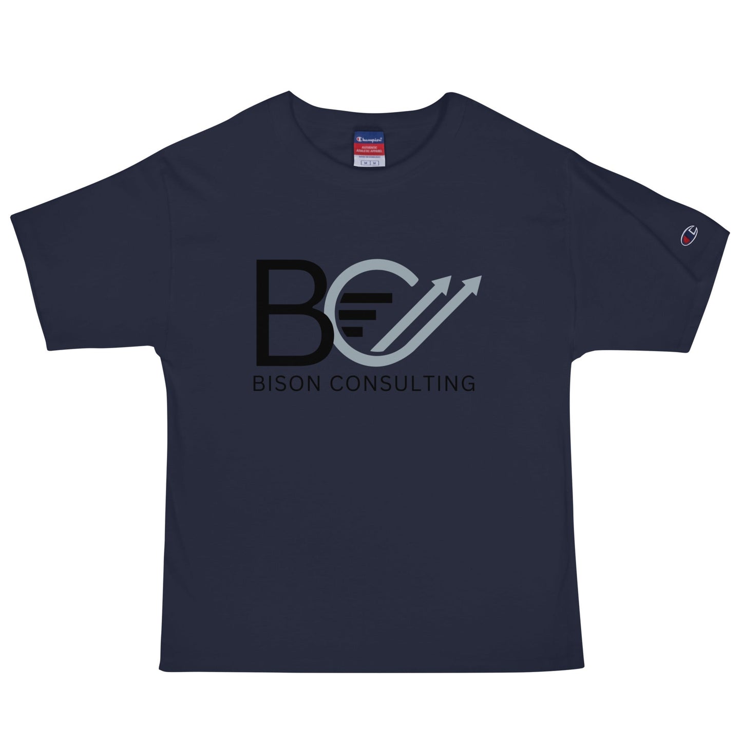 Signature | Champion T-Shirt | Bison Consulting | BC Crest Logo