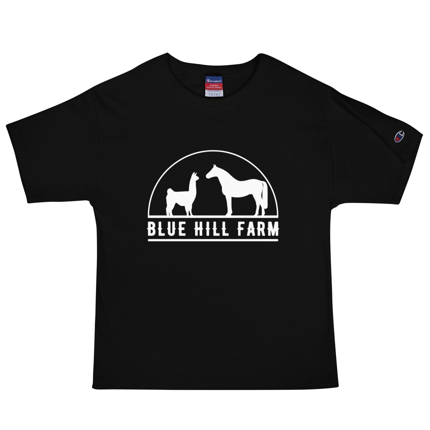 Signature | Champion T-Shirt | Blue Hill Farm | Ranch Logo