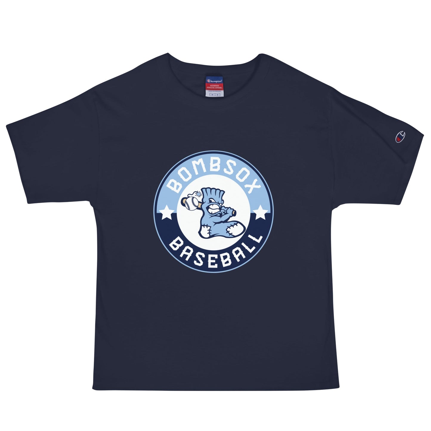 Signature | Champion T-Shirt | BombSox Baseball | Badge Logo