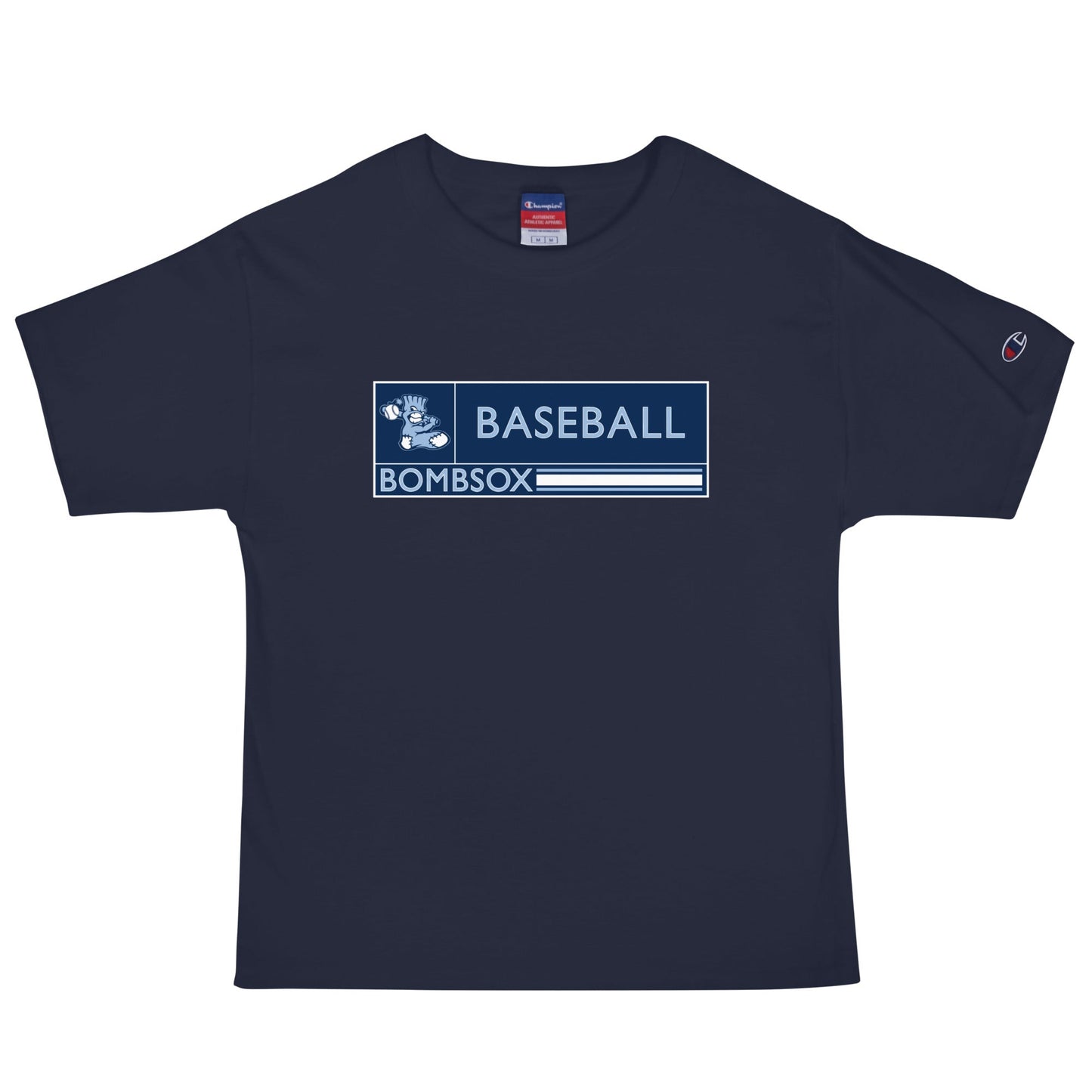 Signature | Champion T-Shirt | BombSox Baseball | Mark Logo