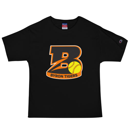 Signature | Champion T-Shirt | Byron High School Softball | Softball Logo