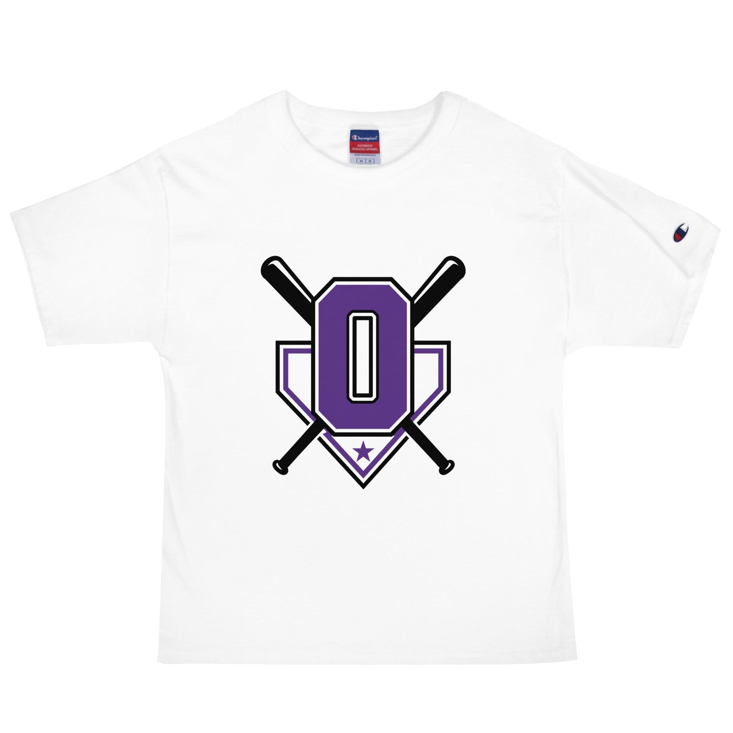 Signature | Champion T-Shirt | Carolina Outlaws Baseball | Vanguard Logo