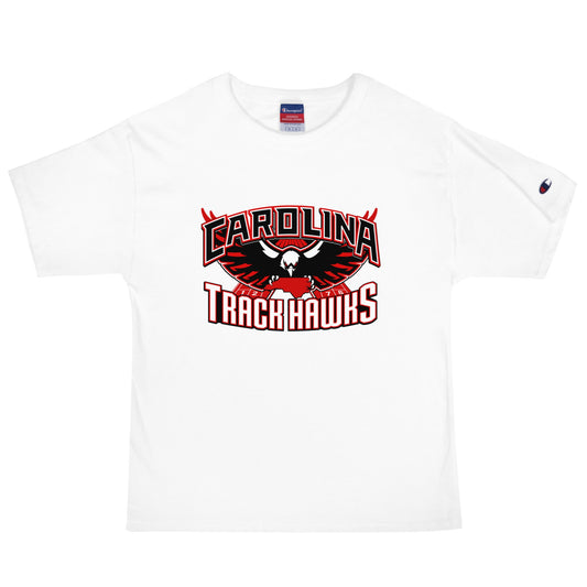 Signature | Champion T-Shirt | Carolina track Hawks | Emblem Logo