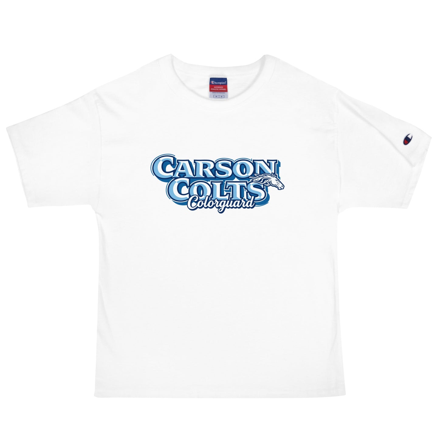 Signature | Champion T-Shirt | Carson Colorguard | Colts Logo