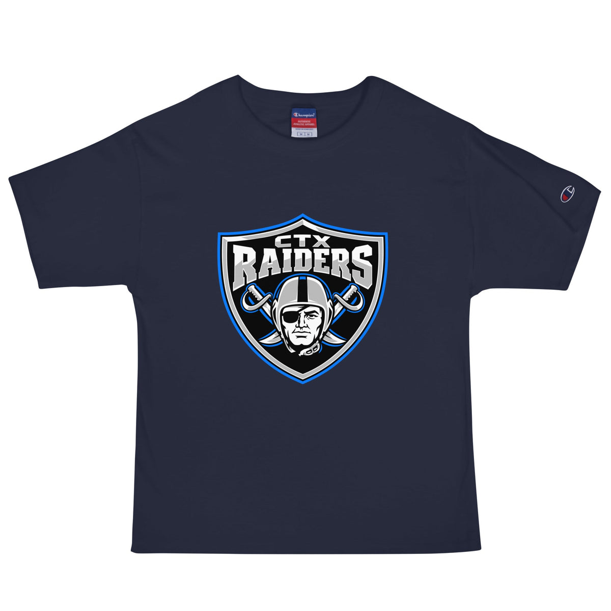 Signature | Champion T-Shirt | Central Texas Raiders | Emblem Logo