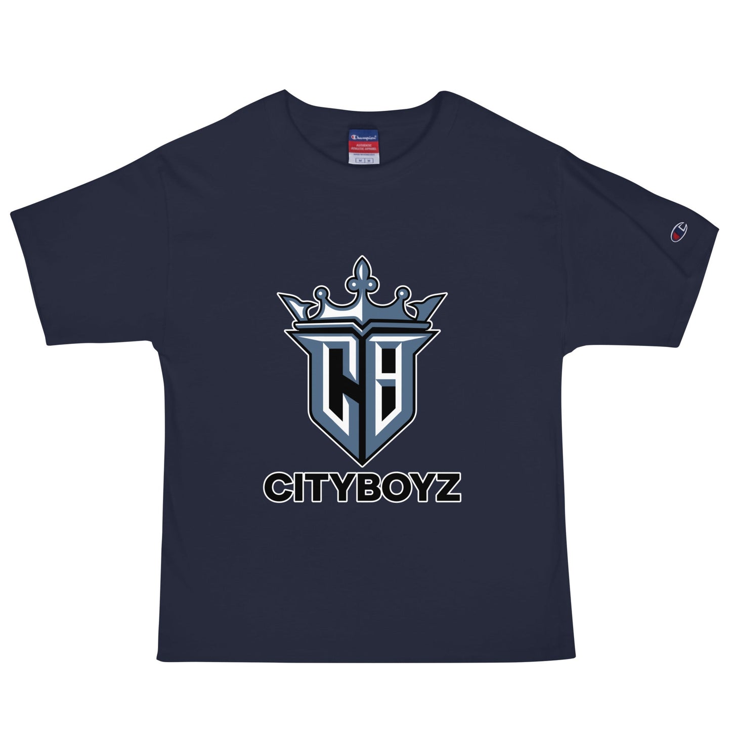Signature | Champion T-Shirt | City Boyz Elite | Crown Valor Logo