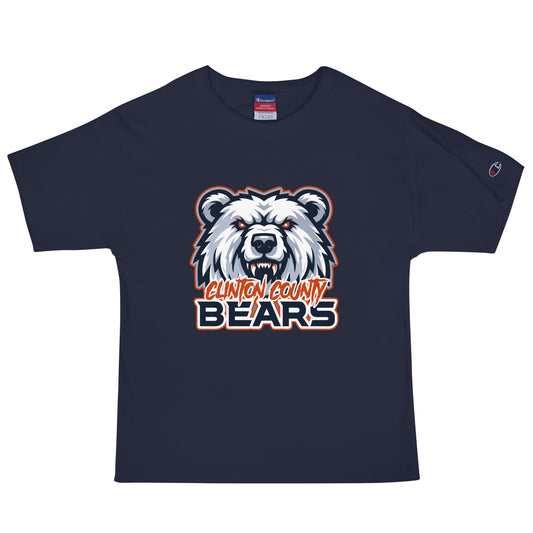 Signature | Champion T-Shirt | CLINTON COUNTY BEARS | Bears Mascot Logo