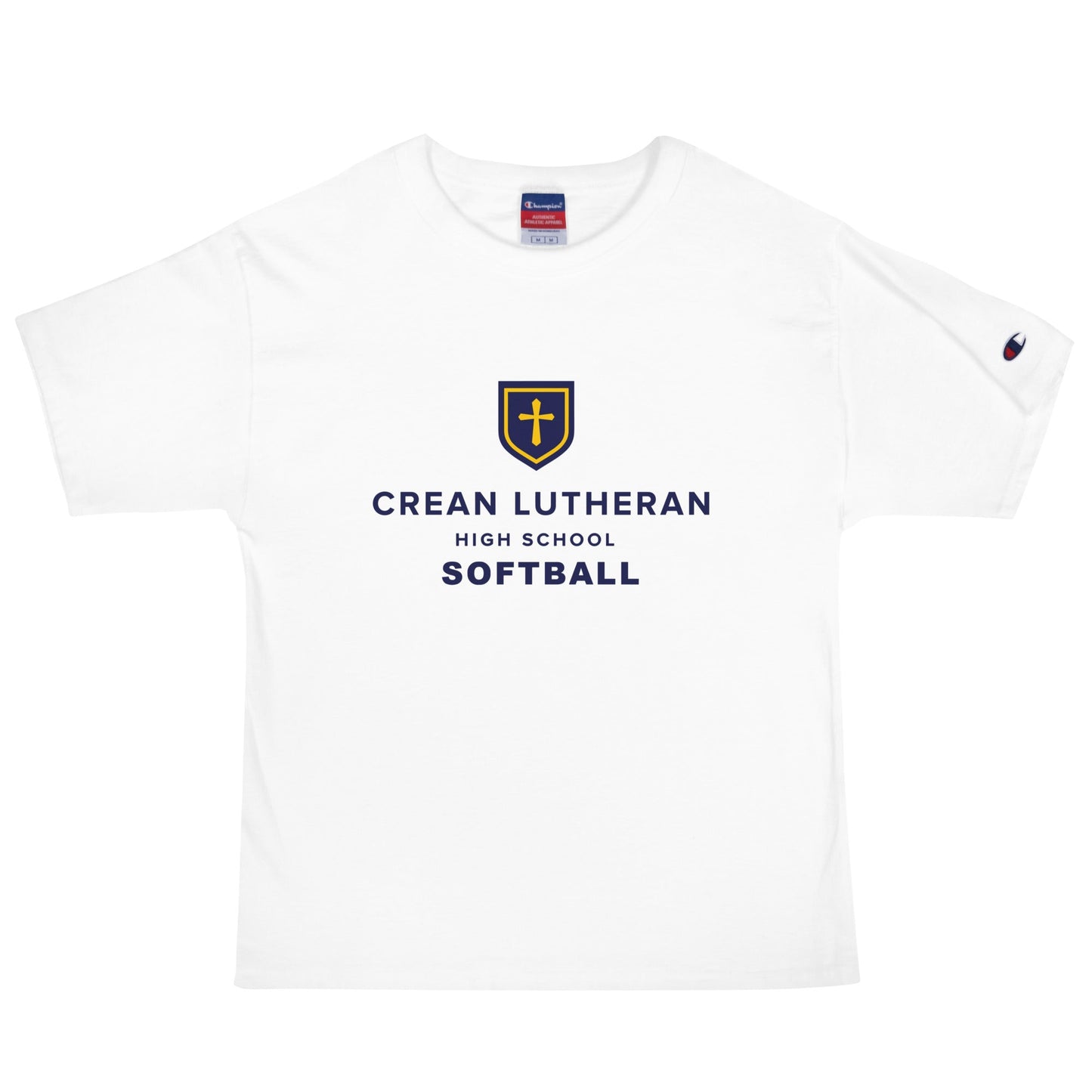 Signature | Champion T-Shirt | Crean Lutheran Softball | CLHS SB Logo