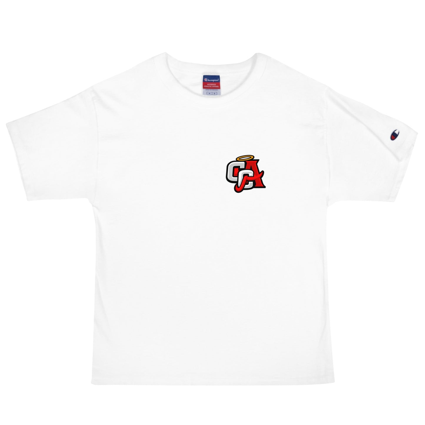 Signature | Champion T-Shirt | Cross City Angels | Angelic Fury Logo