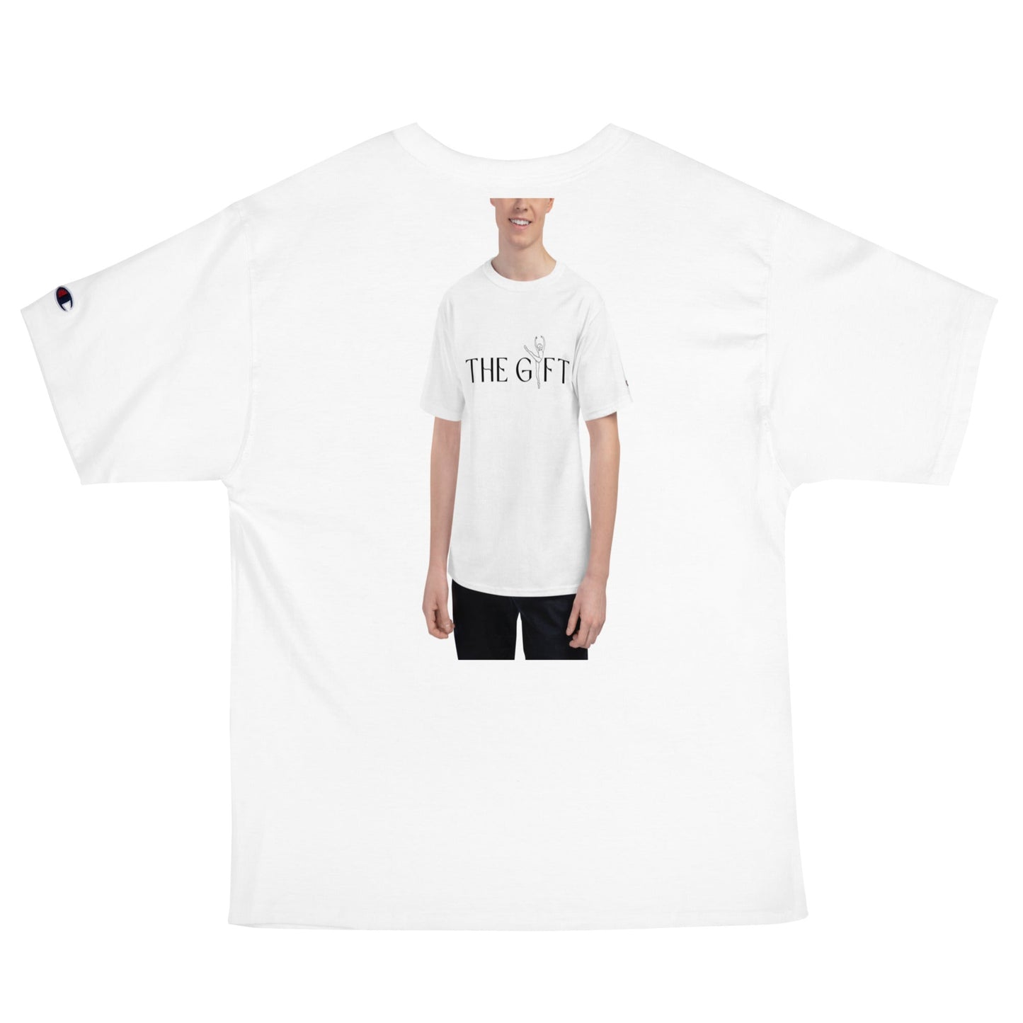 Signature | Champion T-Shirt | Dancin' Time Studios | Lyric Dancer Logo