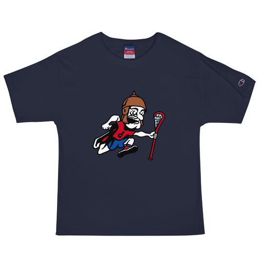 Signature | Champion T-Shirt | Detroit Lacrosse | Crest Logo