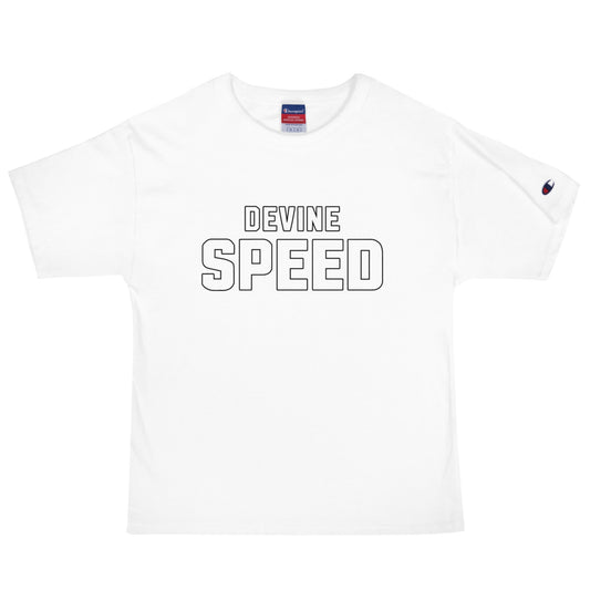 Signature | Champion T-Shirt | Devine Speed | Script Logo