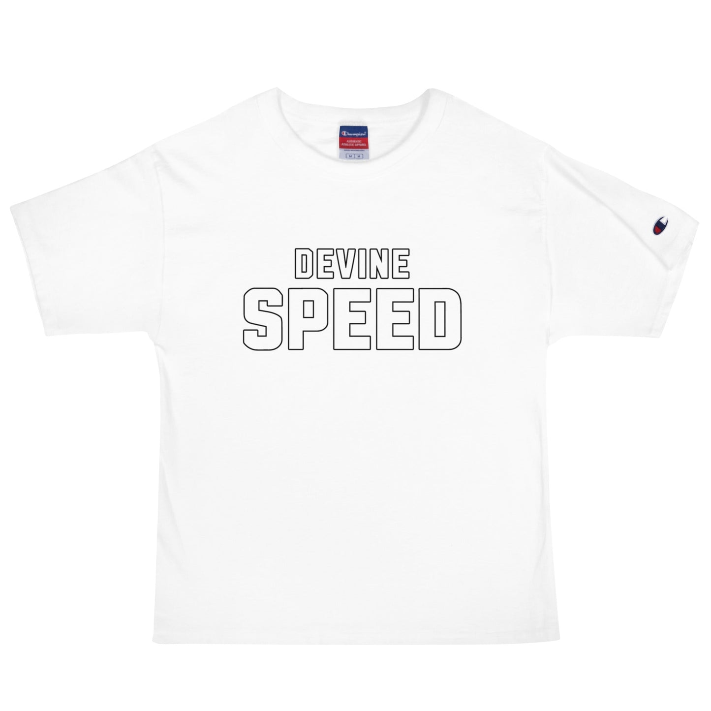 Signature | Champion T-Shirt | Devine Speed | Script Logo