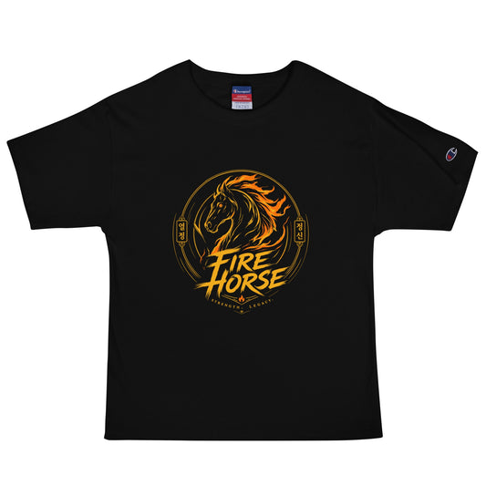 Signature | Champion T-Shirt | Fire Horse Masters | Vanguard Logo