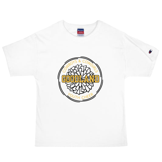 Signature | Champion T-Shirt | Goodland Youth Cheer | Crest Logo