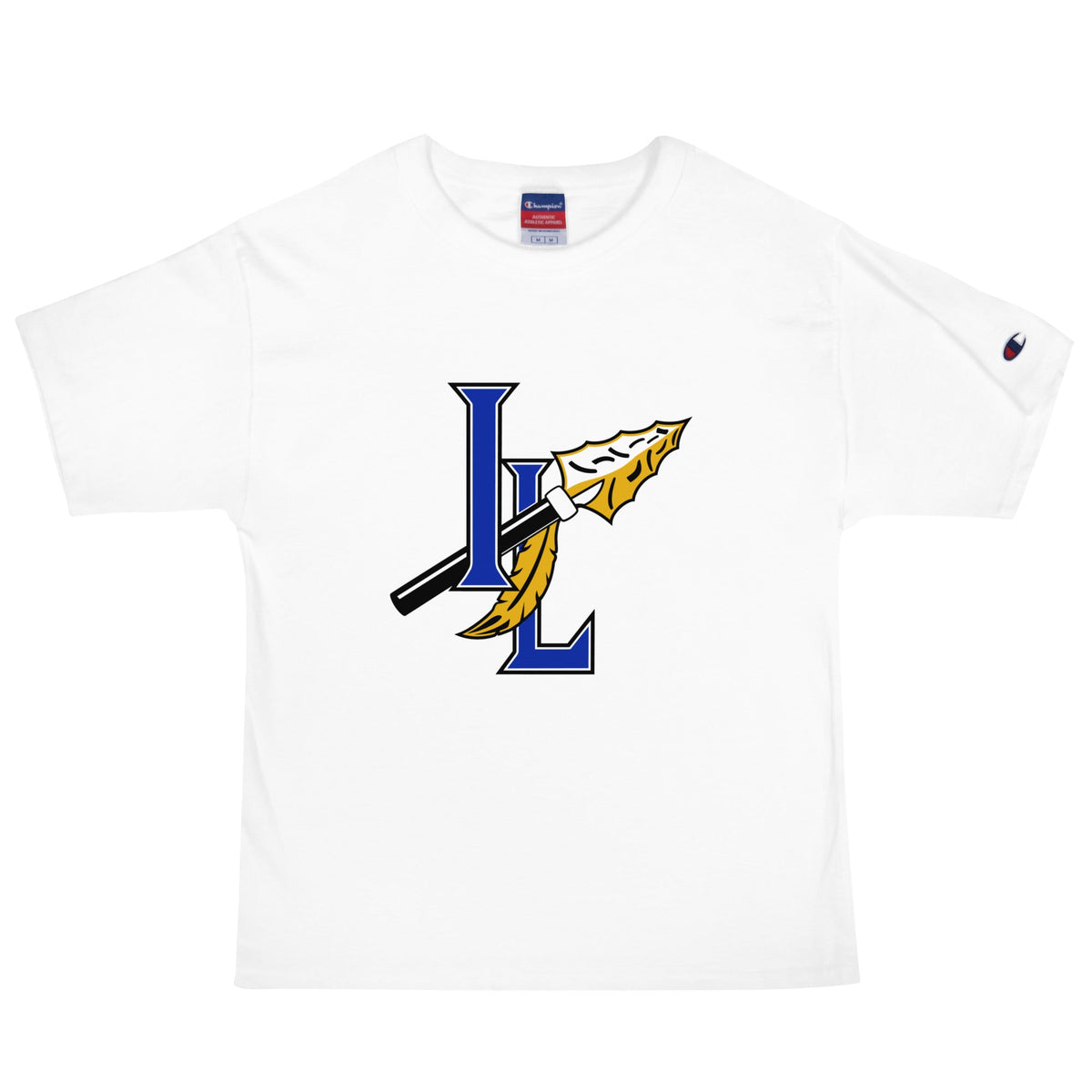 Signature | Champion T-Shirt | Indian Land Middle School Volleyball | Spear Athletic Logo