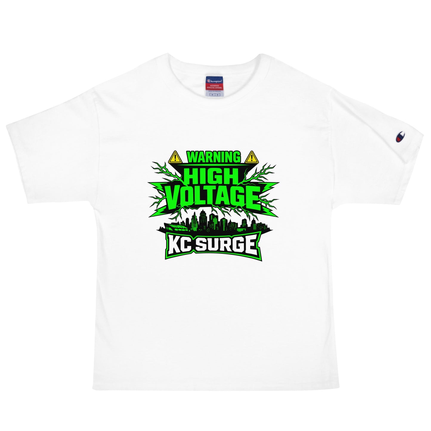 Signature | Champion T-Shirt | Kansas City Surge | High Voltage Logo