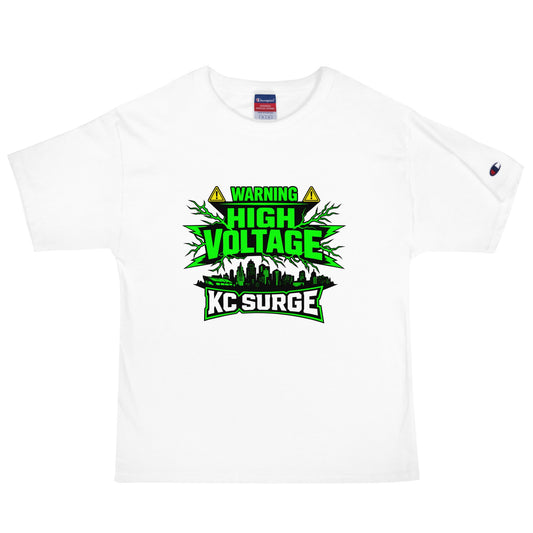 Signature | Champion T-Shirt | Kansas City Surge | High Voltage Logo