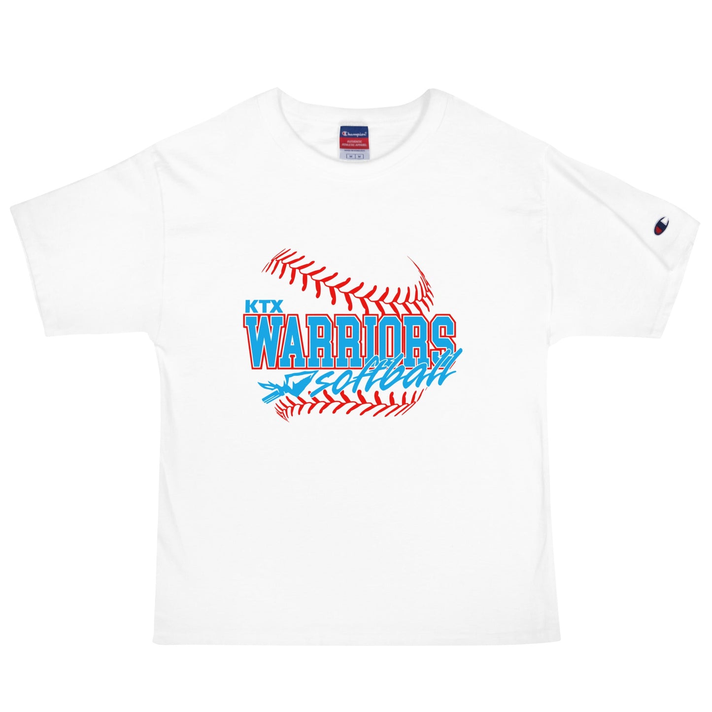 Signature | Champion T-Shirt | KTX Warriors | Softball Logo