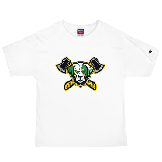 Signature | Champion T-Shirt | Lake Erie Power Pines | Axe Logo