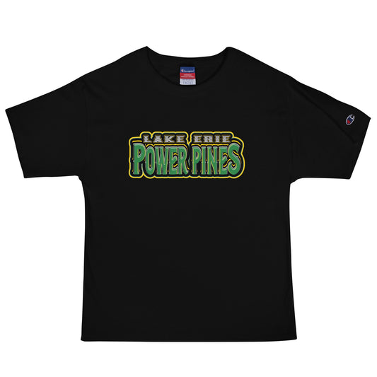 Signature | Champion T-Shirt | Lake Erie Power Pines | Script Logo