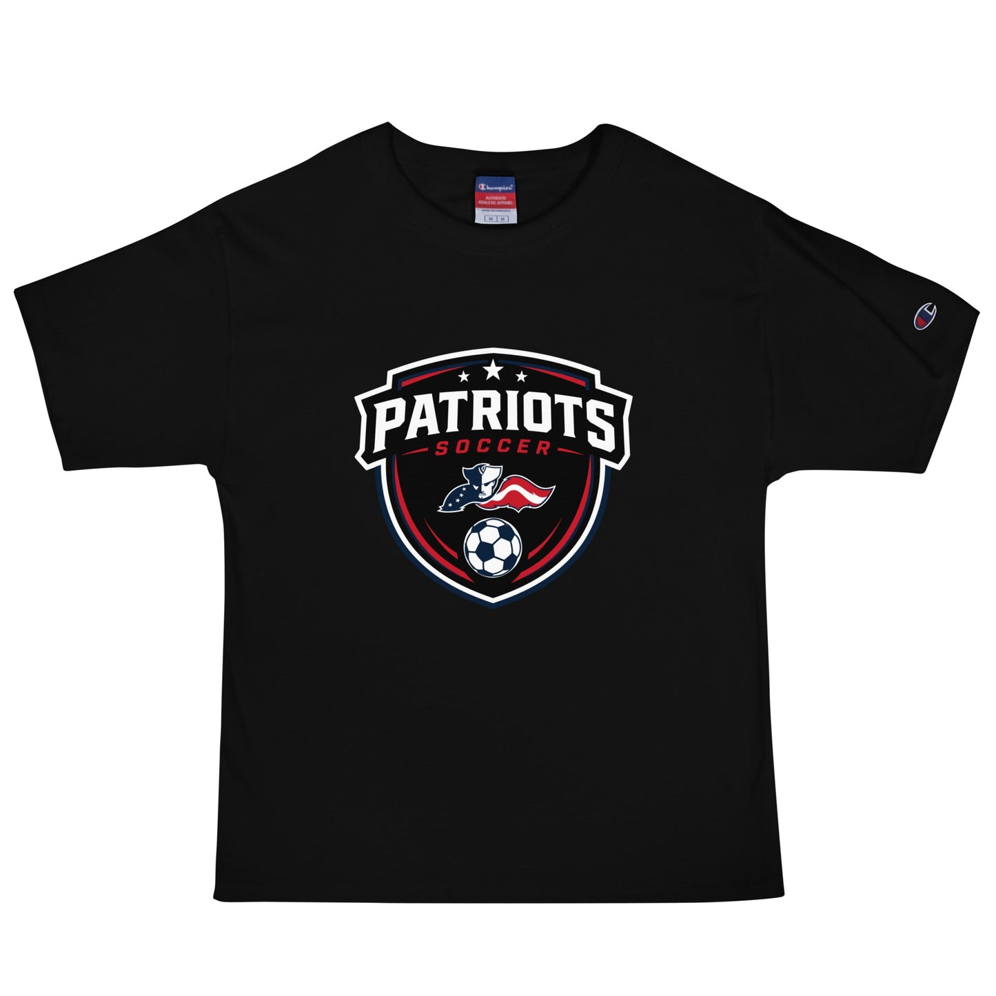 Signature | Champion T-Shirt | LFMS Athletics | Patriots Soccer Logo