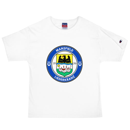 Signature | Champion T-Shirt | Liederkranz Soccer Club | Badge Logo