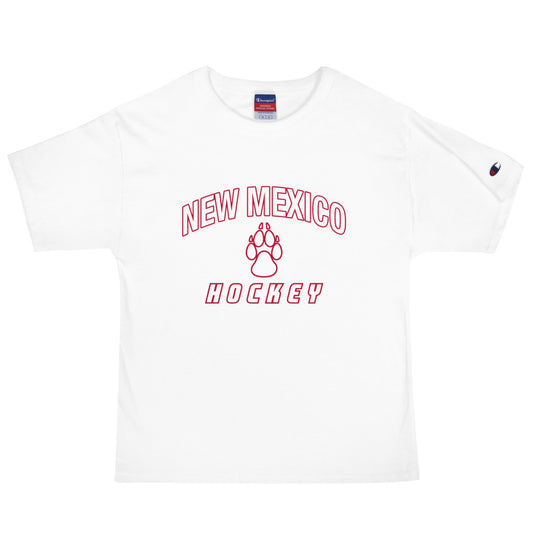 Signature | Champion T-Shirt | Lobo Women’s Ice Hockey | Script Logo