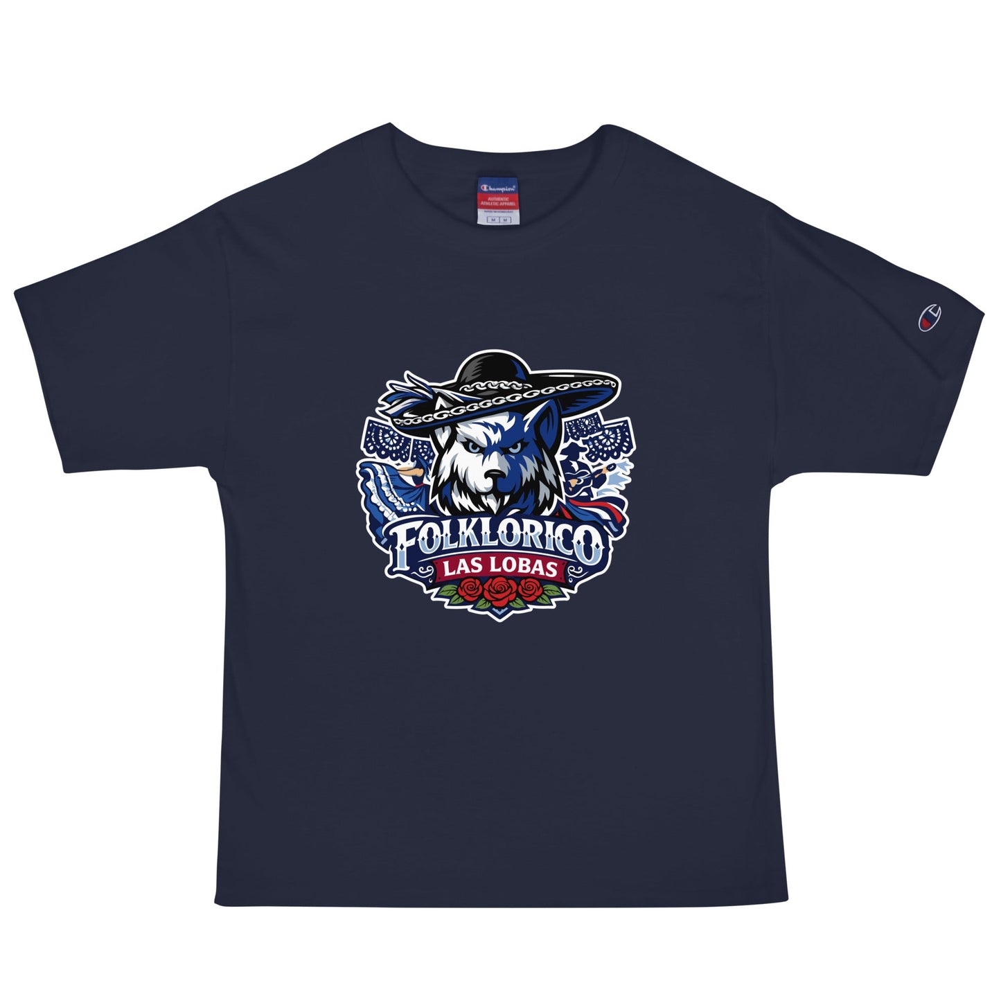 Signature | Champion T-Shirt | Los Lobitos | Las Lobas Logo