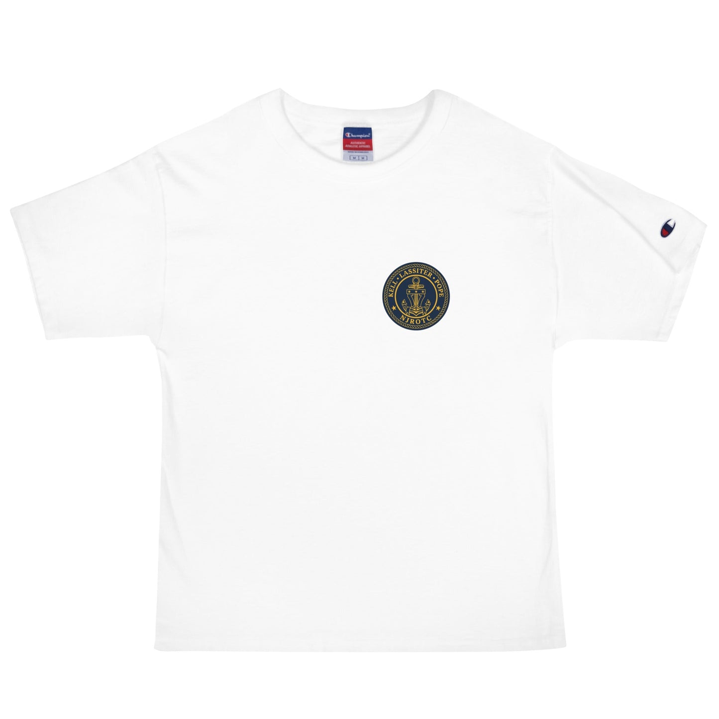 Signature | Champion T-Shirt | LPK NJROTC | Emblem Logo
