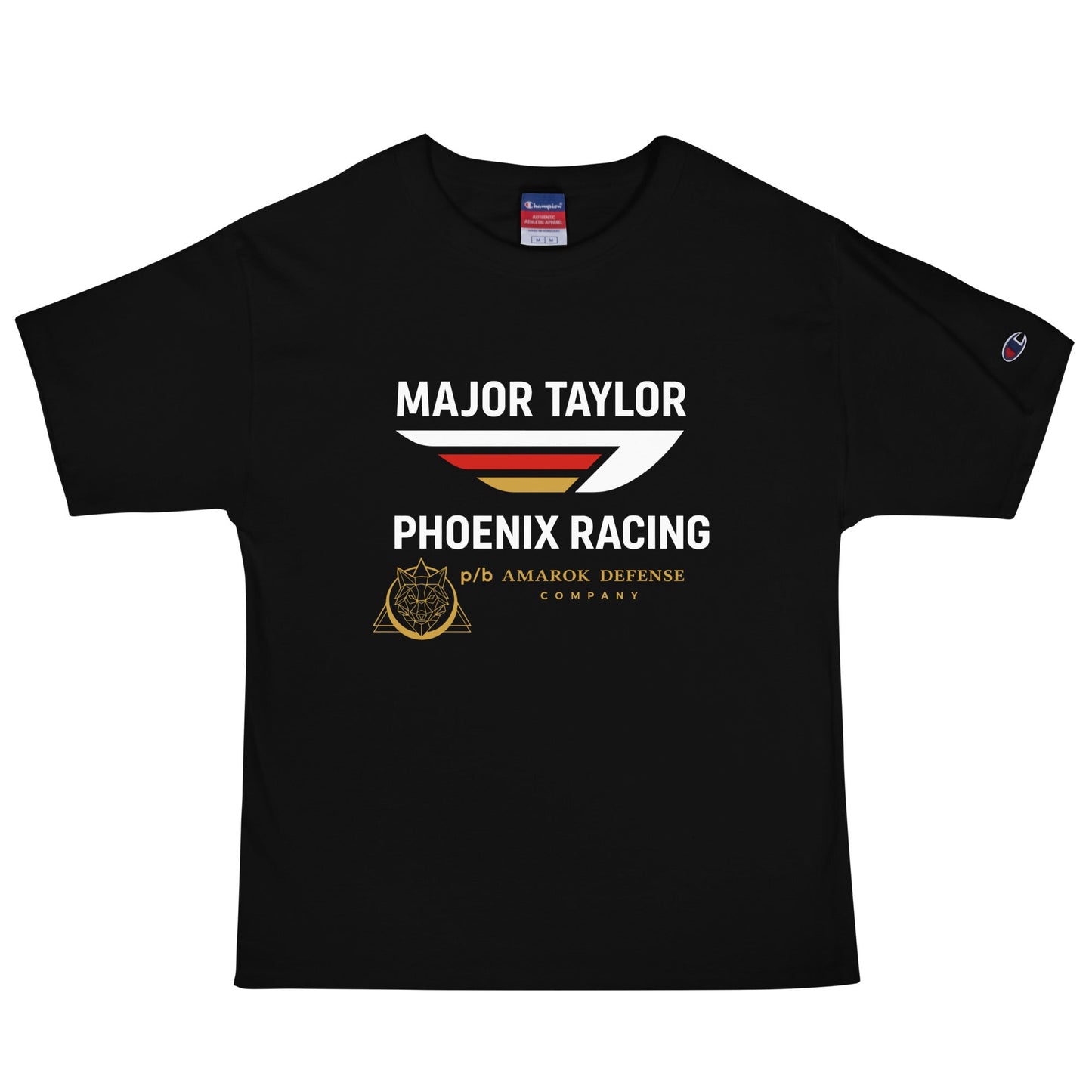 Signature | Champion T-Shirt | Major Taylor Phoenix Racing p/b Amarok Defense Company