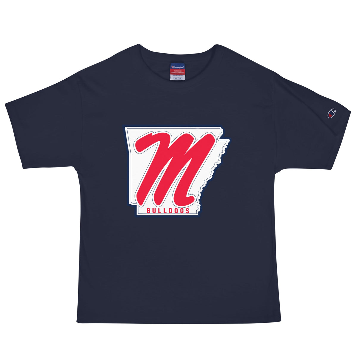 Signature | Champion T-Shirt | Maumelle Bulldogs 2035 | Emblem Logo