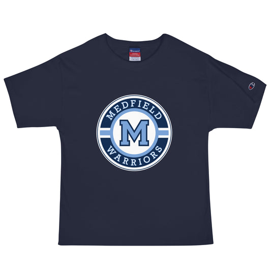 Signature | Champion T-Shirt | Medfield Softball | Badge Logo