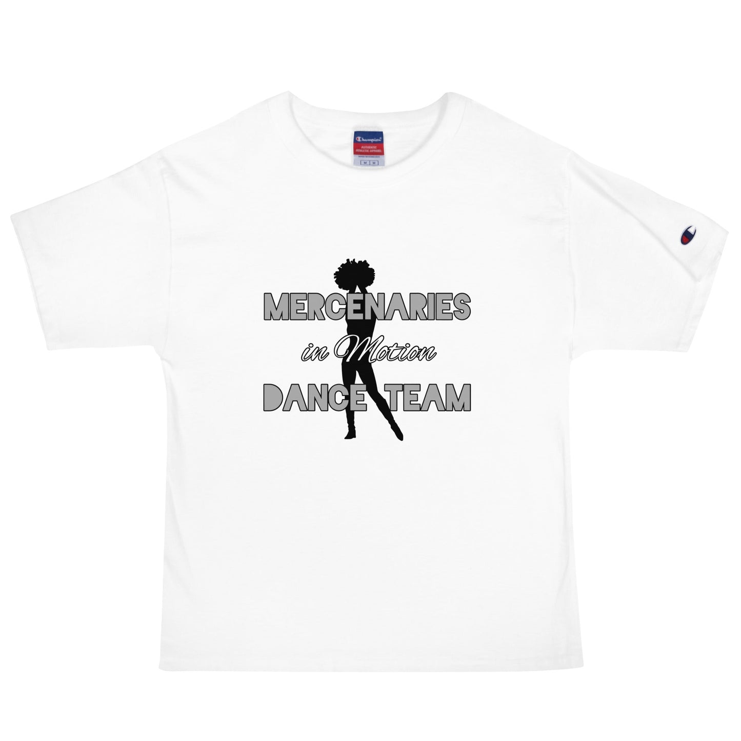 Signature | Champion T-Shirt | Mercenaries in Motion Dance Team | Silhouette Logo