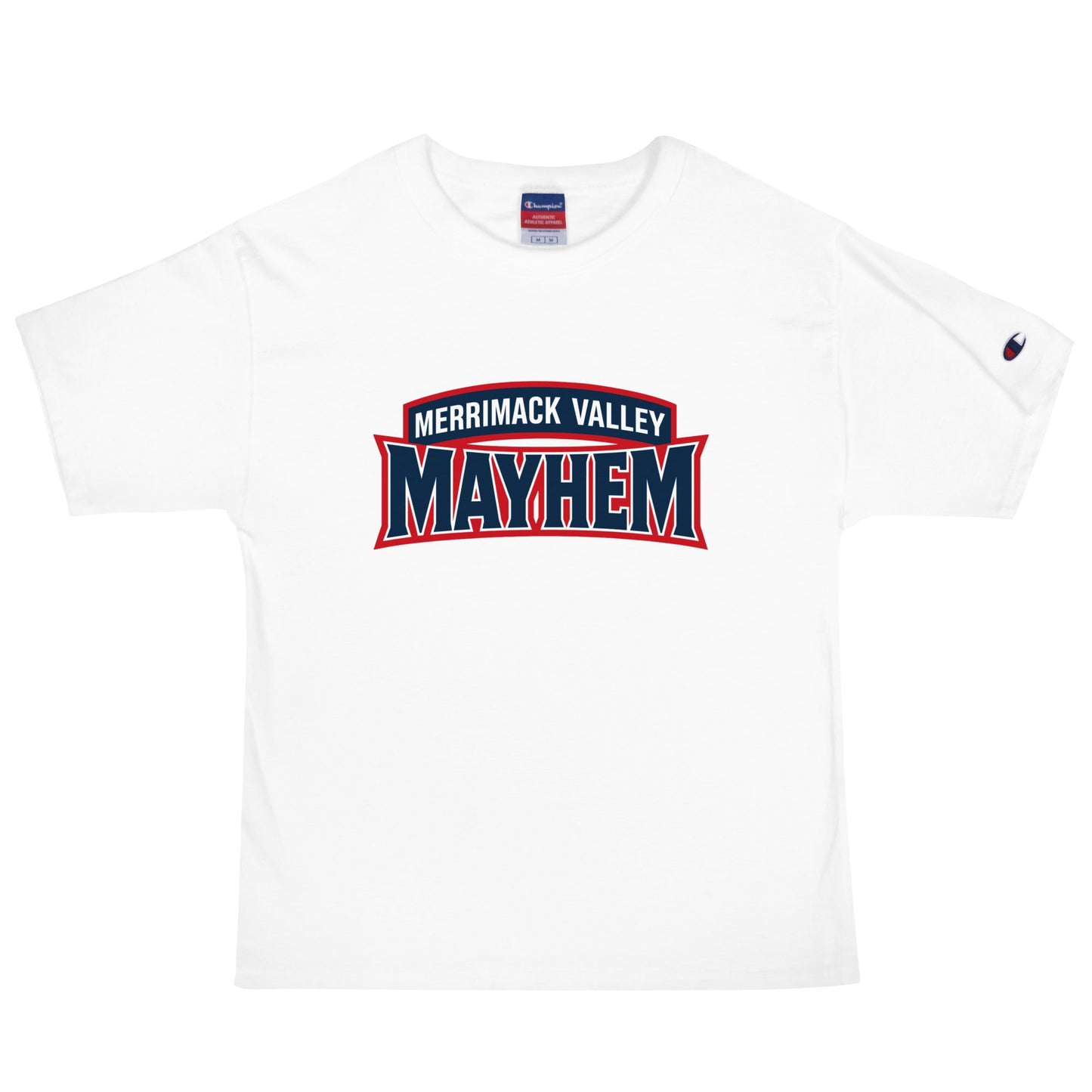 Signature | Champion T-Shirt | Merrimack Valley Mayhem | Script Logo