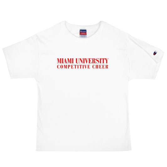 Signature | Champion T-Shirt | Miami University Competitive Cheer Team