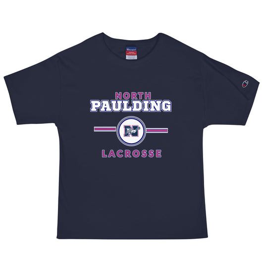 Signature | Champion T-Shirt | North Paulding Lacrosse | Valor Logo