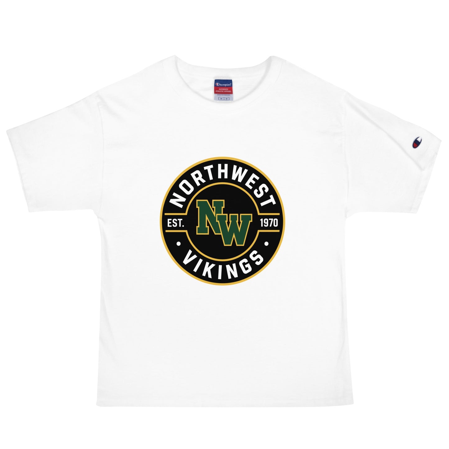 Signature | Champion T-Shirt | Northwest High School | Badge Logo