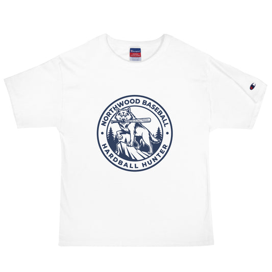 Signature | Champion T-Shirt | Northwood High School Baseball | Badge Logo