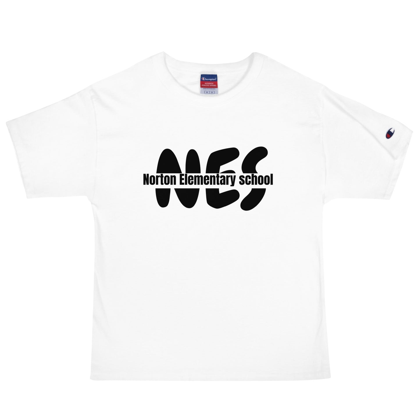 Signature | Champion T-Shirt | Norton Elementary School | NES Script Logo