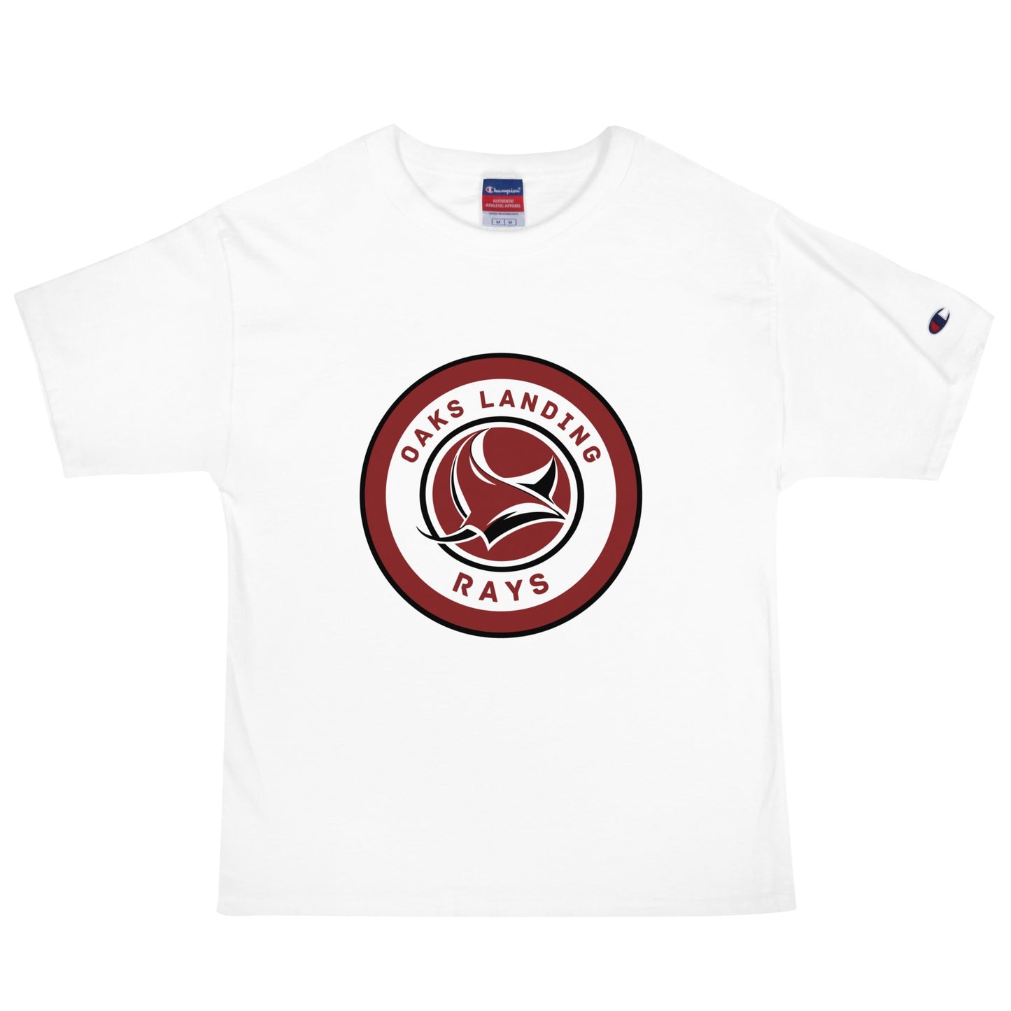 Signature | Champion T-Shirt | OAKS LANDING RAYS | Badge Logo