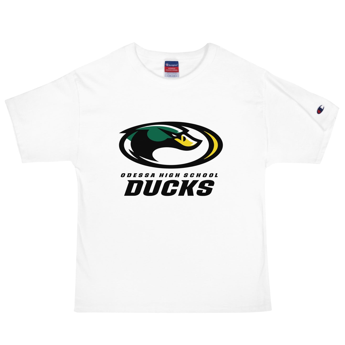 Signature | Champion T-Shirt | Odessa Girls Lacrosse | ODH Ducks Logo