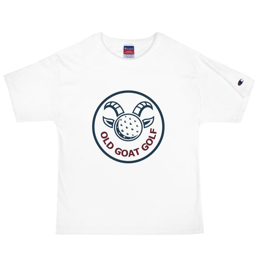 Signature | Champion T-Shirt | Old Goat Golf | Badge Logo