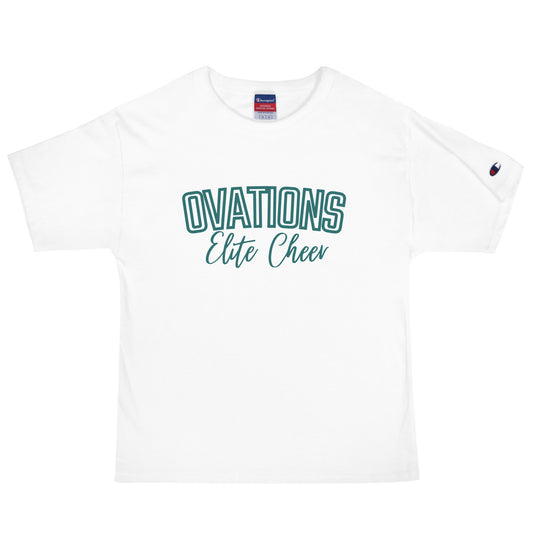 Signature | Champion T-Shirt | Ovations Elite Cheer | Vanguard Logo