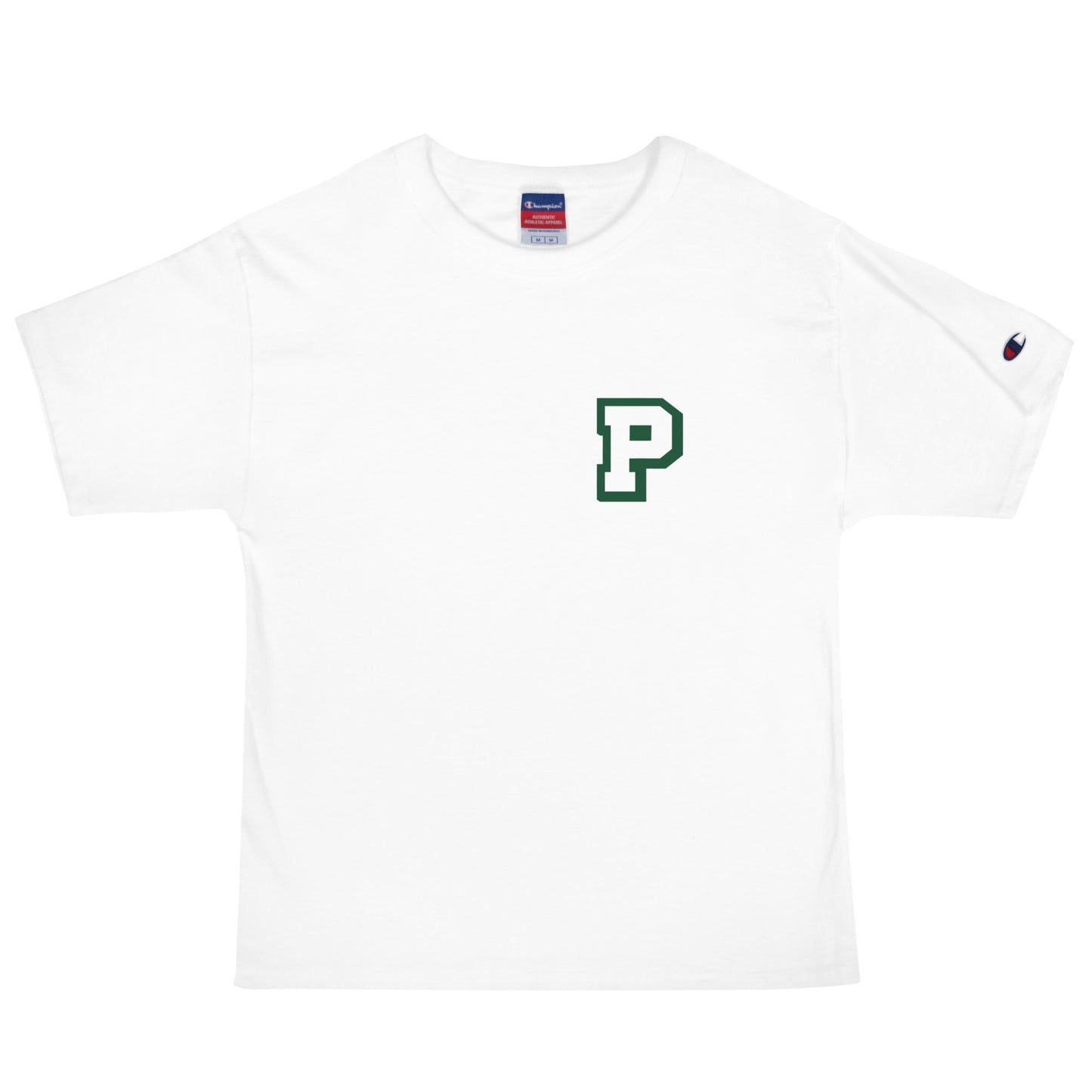 Signature | Champion T-Shirt | Pentucket Youth Football and Cheer | Mark Logo