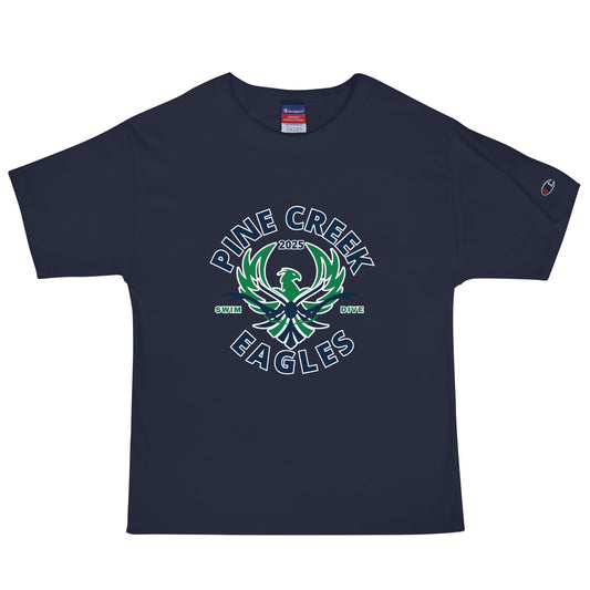 Signature | Champion T-Shirt | PINE CREEK SWIM & DIVE | Swim & Dive Logo