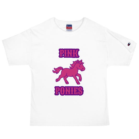 Signature | Champion T-Shirt | Pink Pony Athletic Club | Emblem Logo